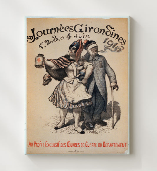 Journees Giron Sines 1916 - Canvas