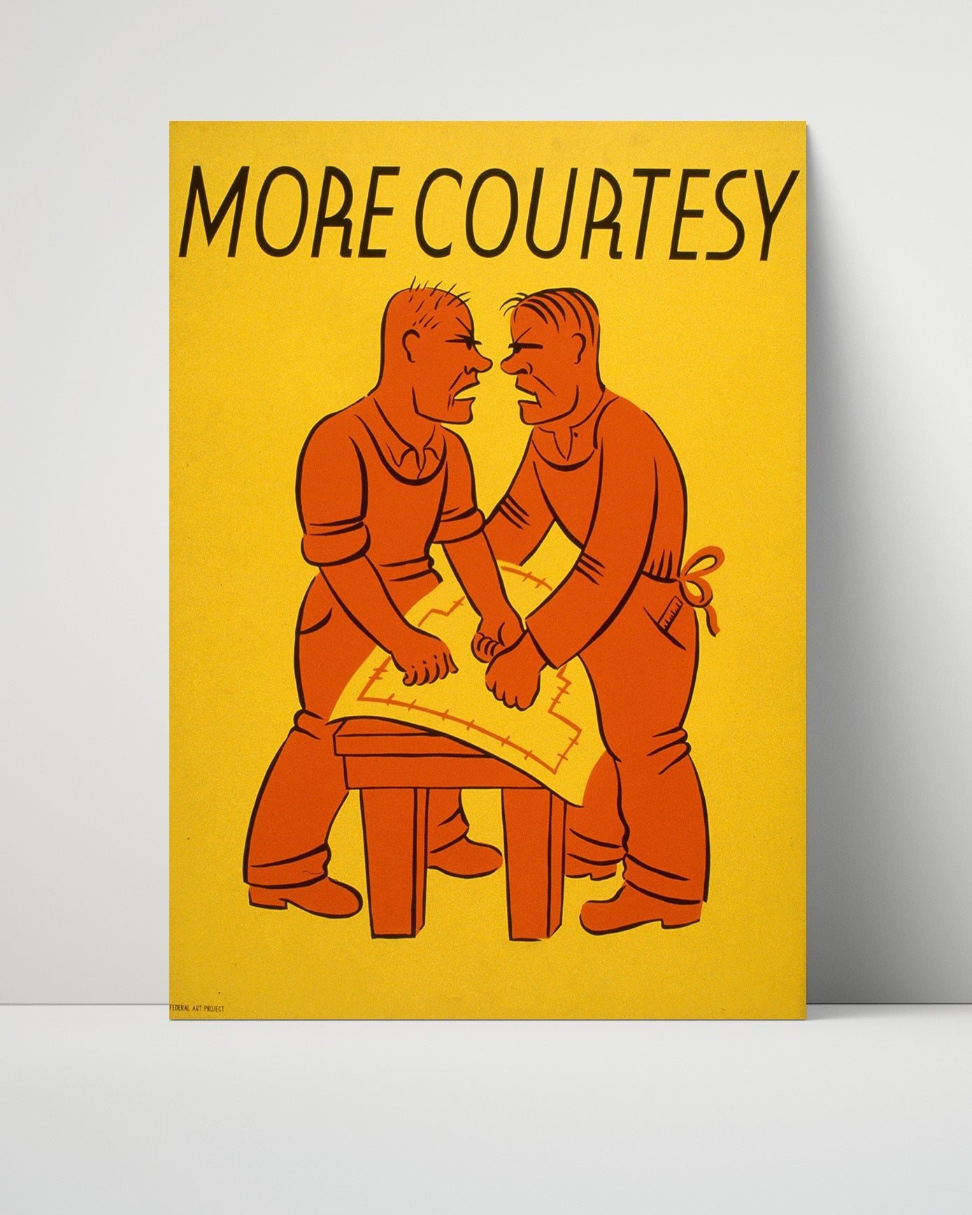 Vintage War Poster Unframed- Keep Quiet - Shhh Buddy