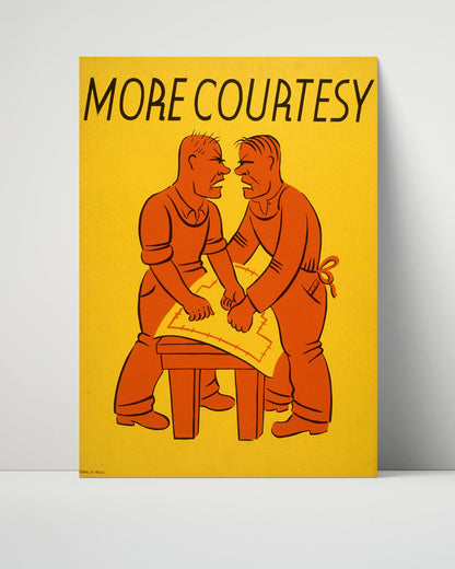 Vintage War Poster Unframed- Keep Quiet - Shhh Buddy