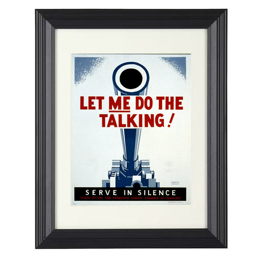 Let Me Do The Talking Serve in Silence - Lifestyles