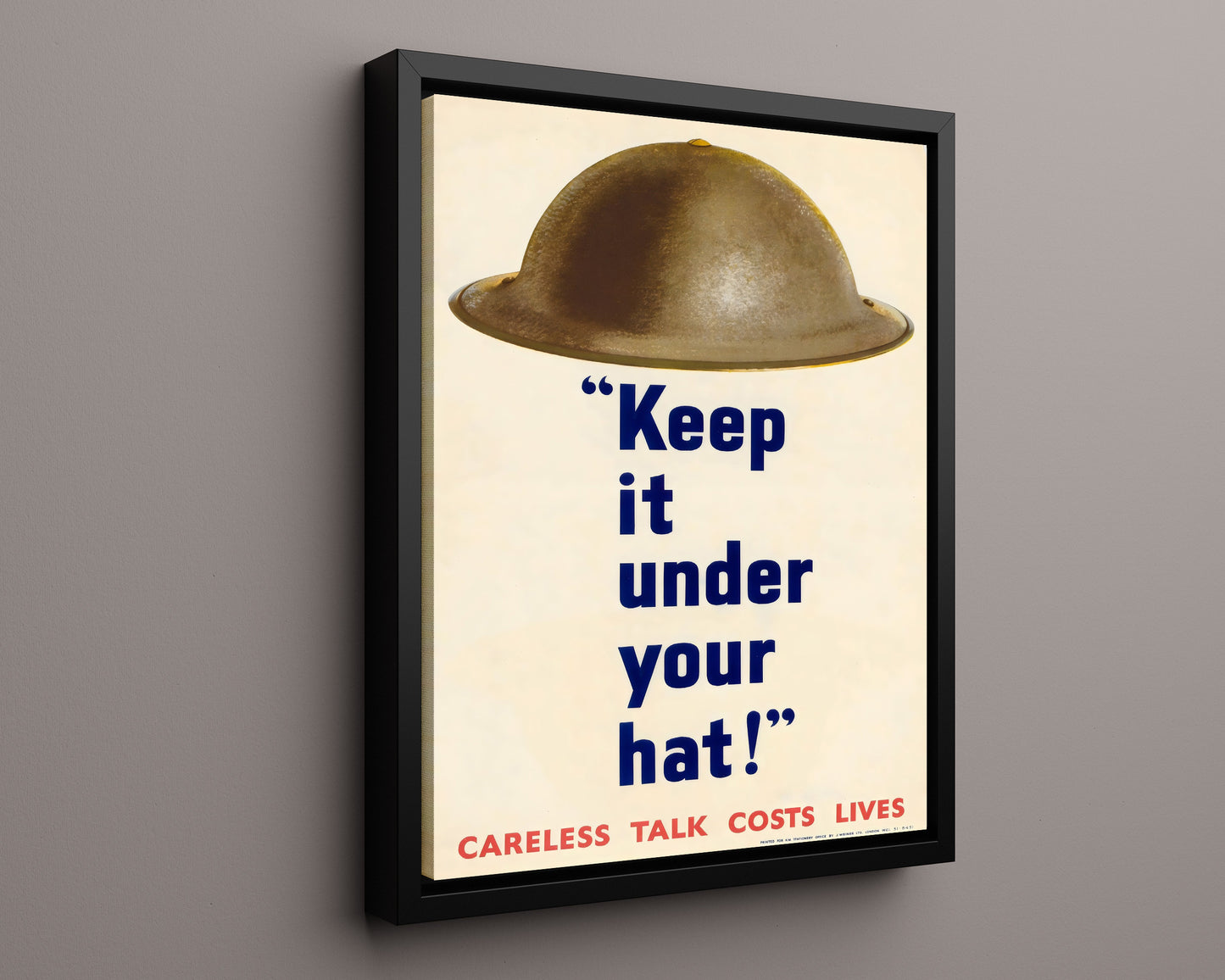 Vintage War Poster - More Courtesy - Work Together