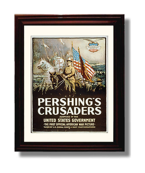 Vintage War Poster - Pershings Crusaders