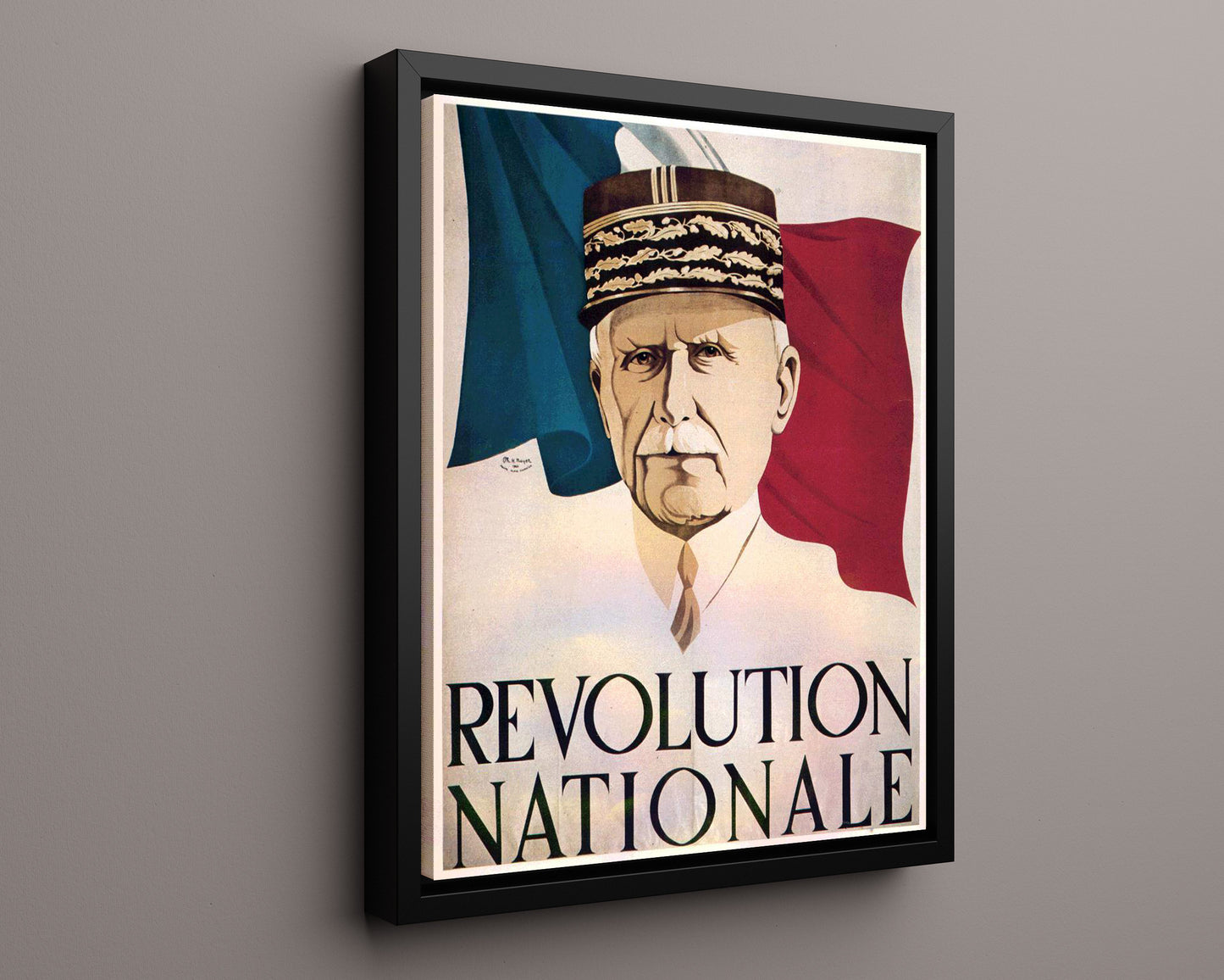 Vintage War Poster - Revolution Nationale France
