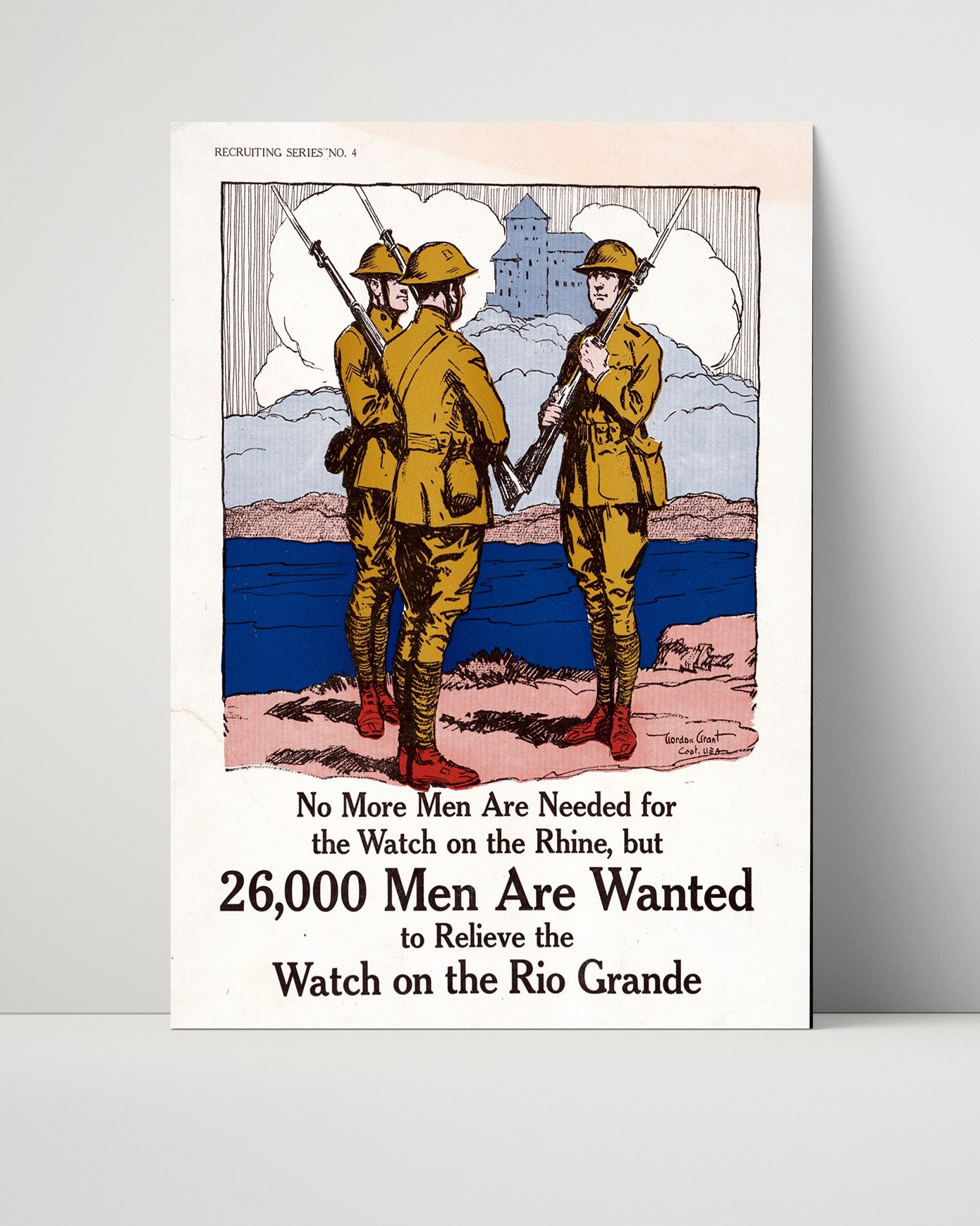 Vintage War Poster - Rio Grande Call - DutyShift