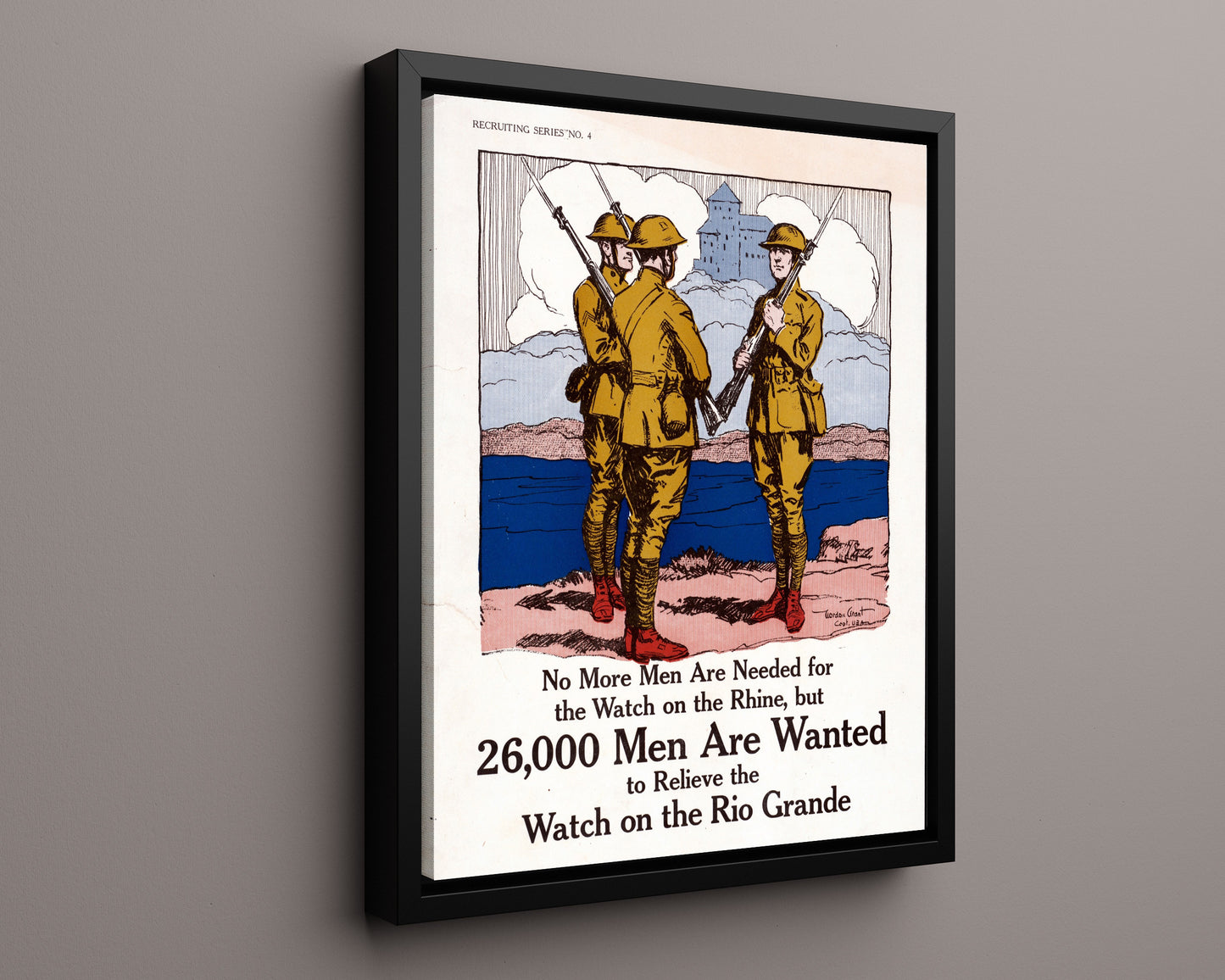 Vintage War Poster - Rio Grande Call - DutyShift