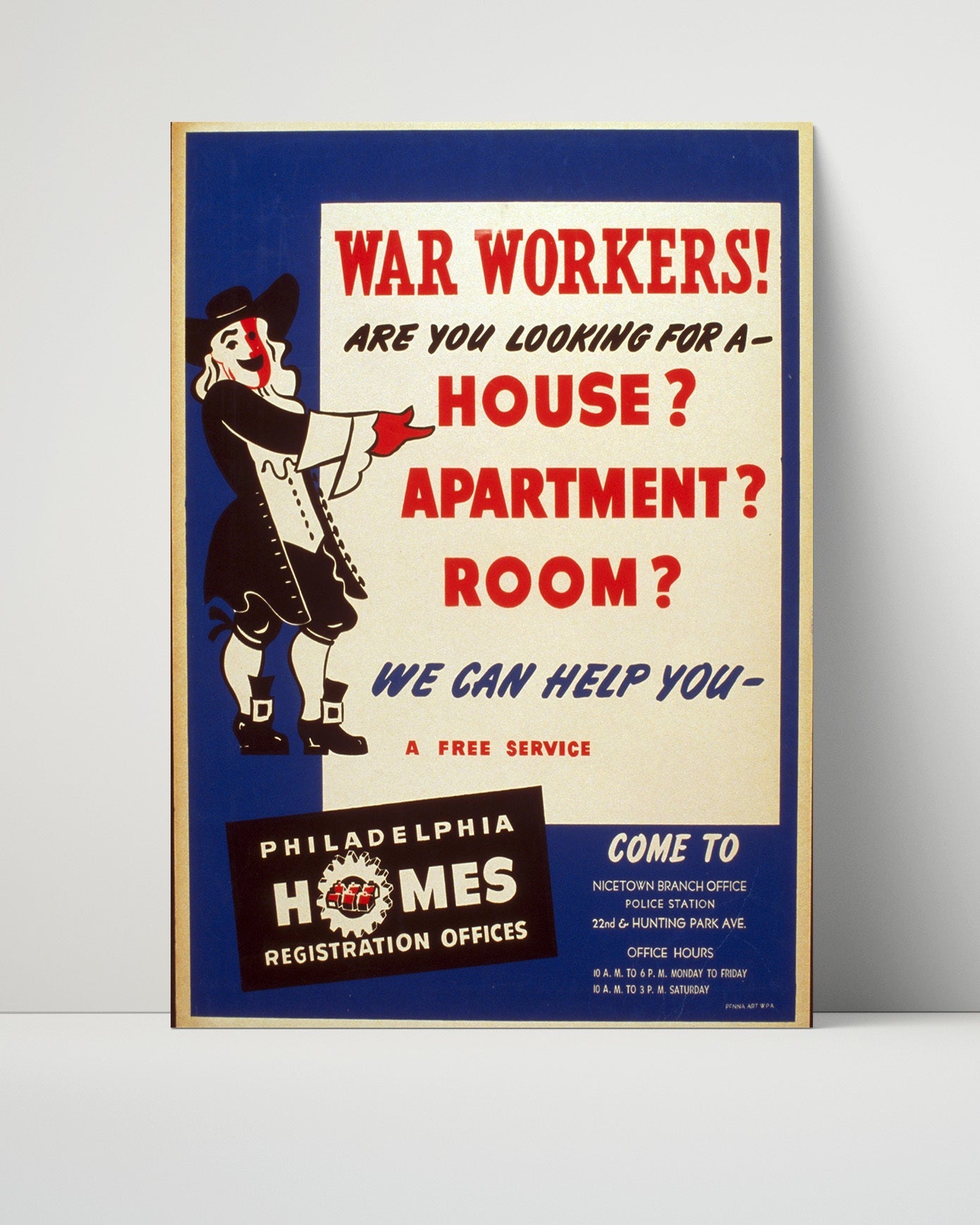 Vintage War Poster Unframed- War of Wealth - FlagRescue