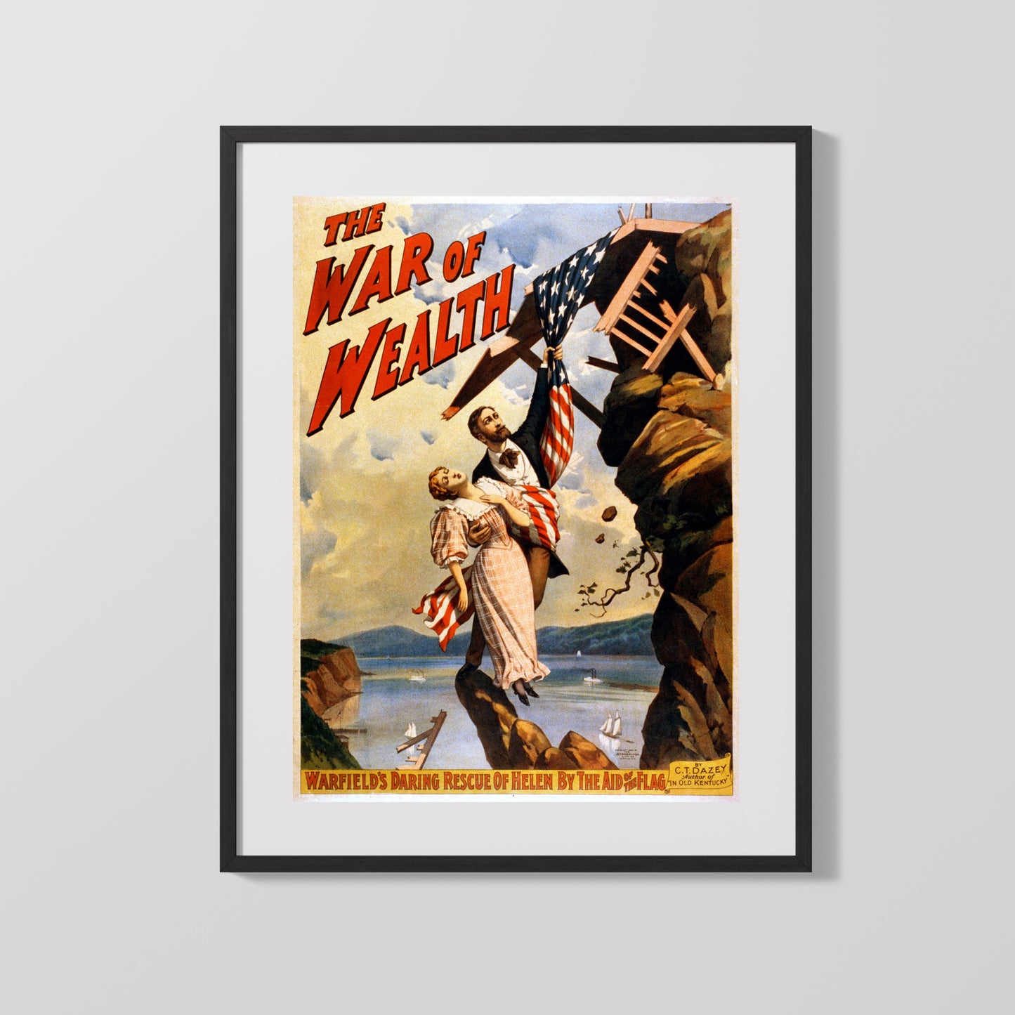 Vintage War Poster - War of Wealth - FlagRescue