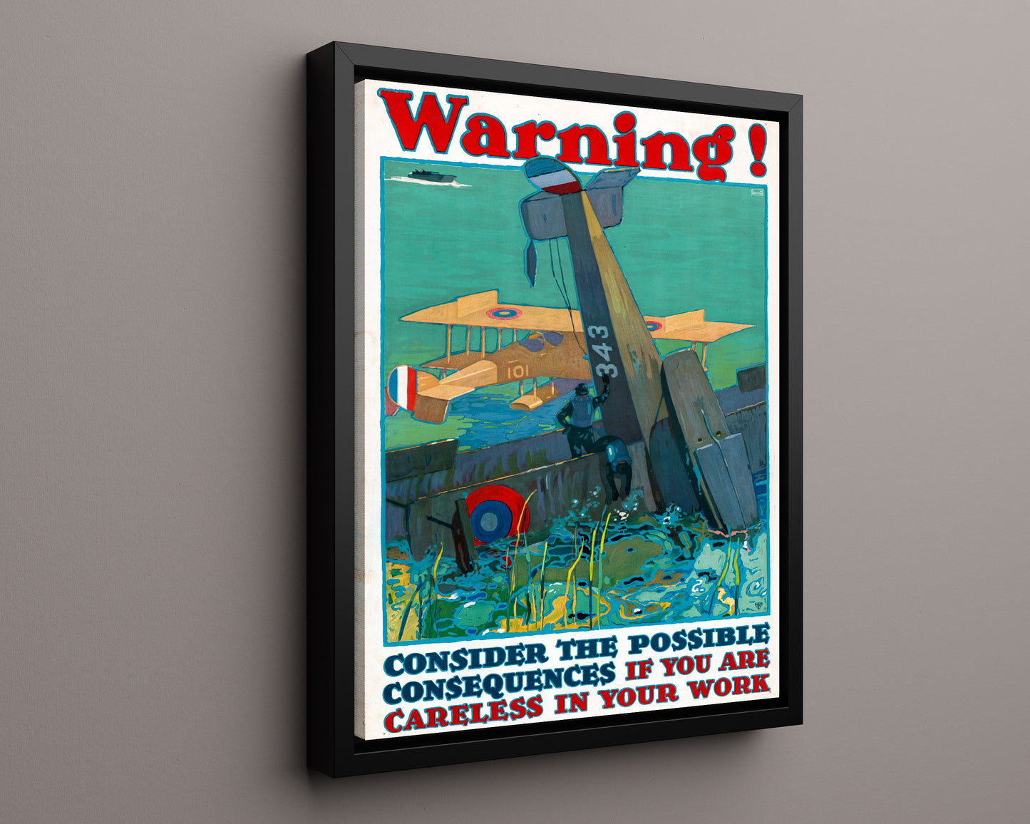 Vintage War Poster - Working - United Front