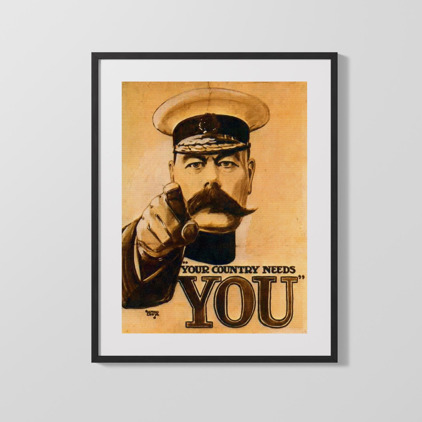 Vintage War Poster - Your Country Needs You World War I
