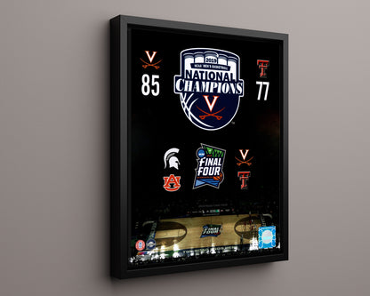 Virginia Autograph Print - 2019 National Champions - Wahoos Rise