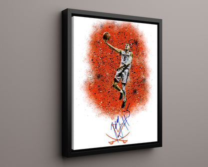Virginia Autograph Print - Kyle Guy - Fearless Finish
