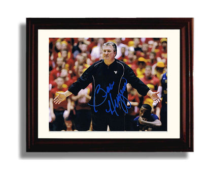 West Virginia Autograph Print - Bob Huggins - Huggy Bear Style