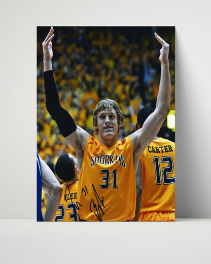 Wichita State Autograph Print - Ron Baker - Shocker Pride