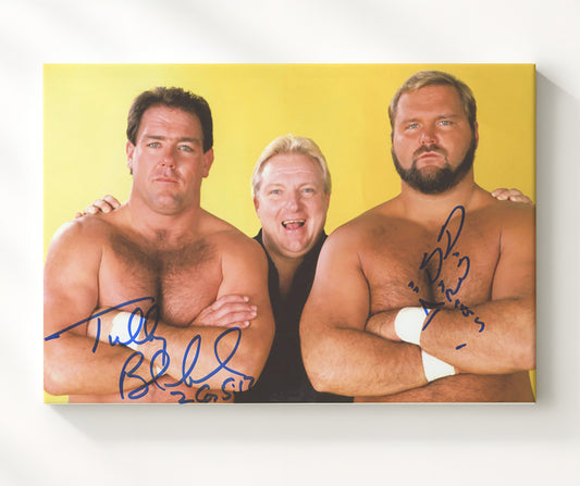Arn Anderson and Tully Blanchard - Brain Busters Tag Team - Canvas wrestling wall art