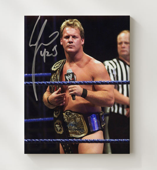 Chris Jericho - Y2J Promo - Canvas wrestling wall art