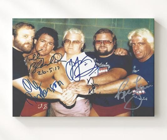 Four Horsemen - Classic Group Lineup - Canvas wrestling wall art