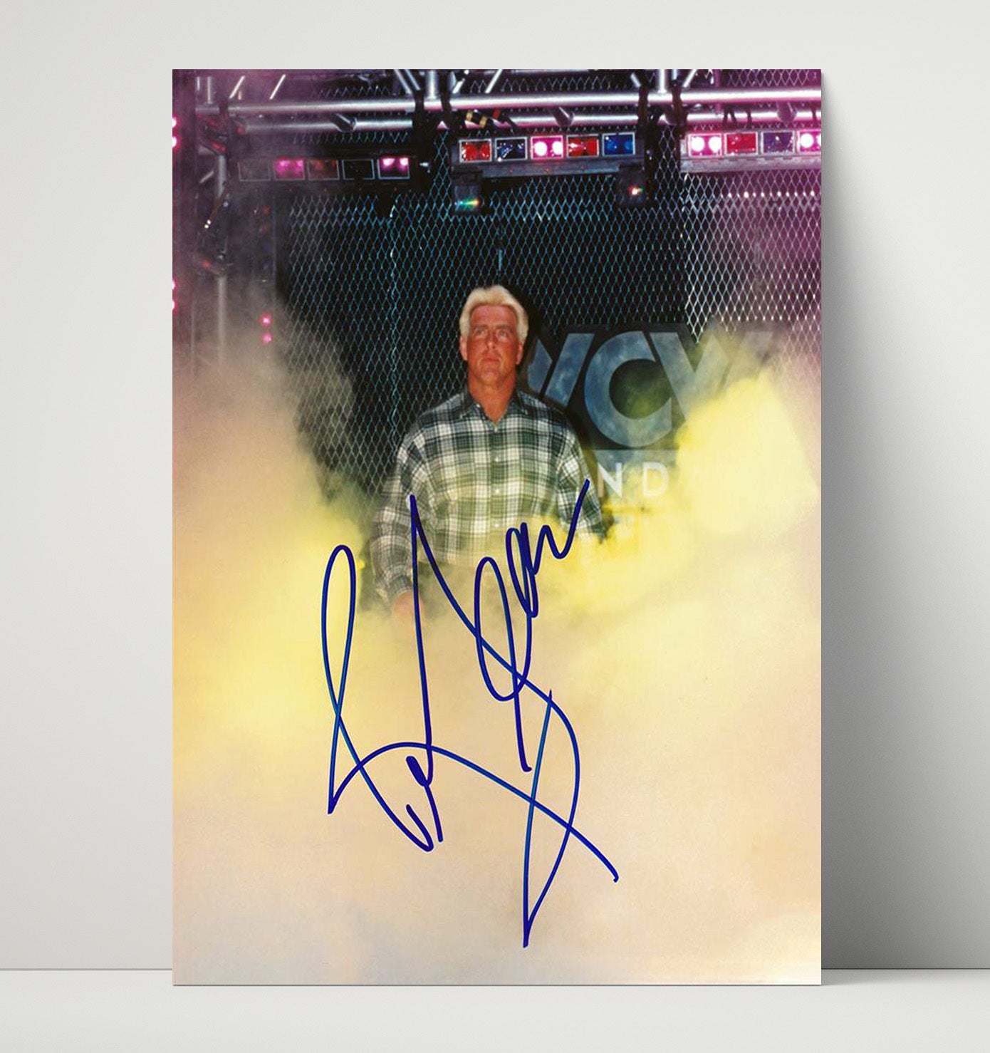 Ric Flair - Nature Boy Classic Portrait Wrestling Wall Art Unframed Print wall art print – wrestling decor