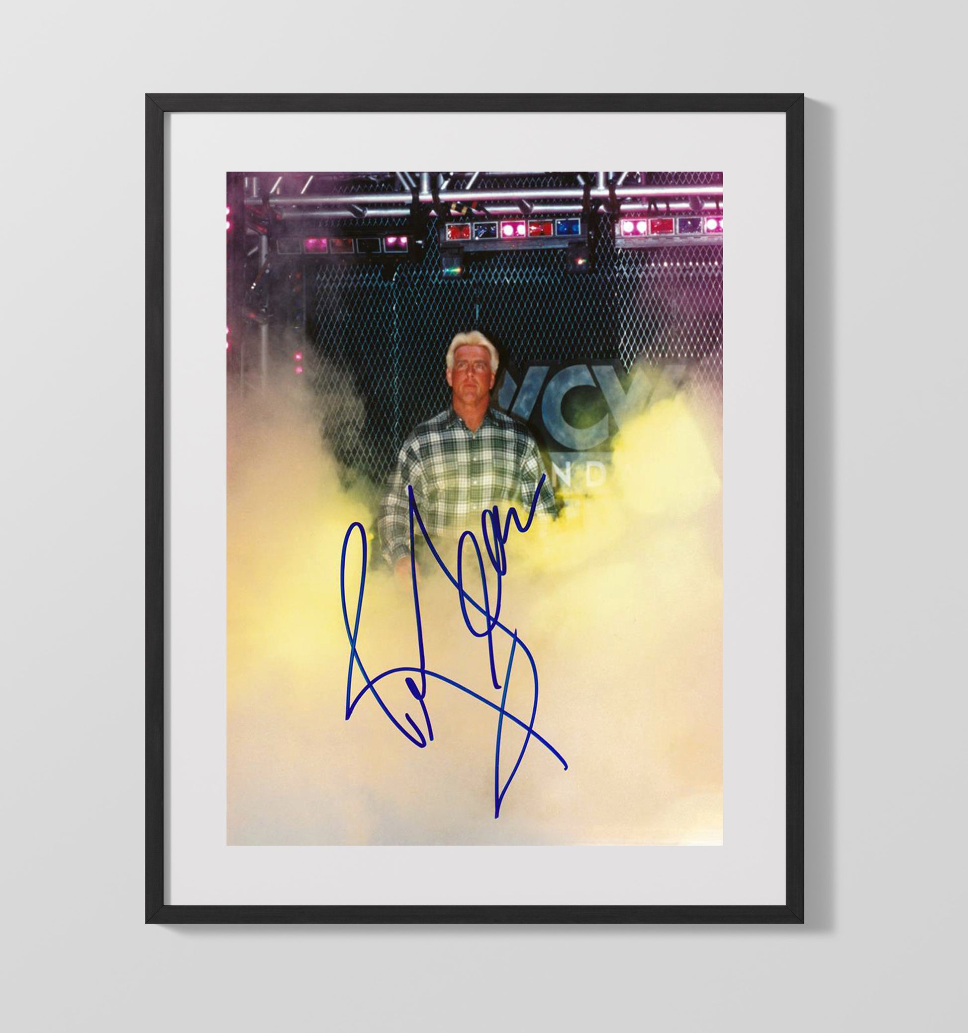 Ric Flair - Nature Boy Classic Portrait Wrestling Wall Art Gallery Frame wall art print – wrestling decor