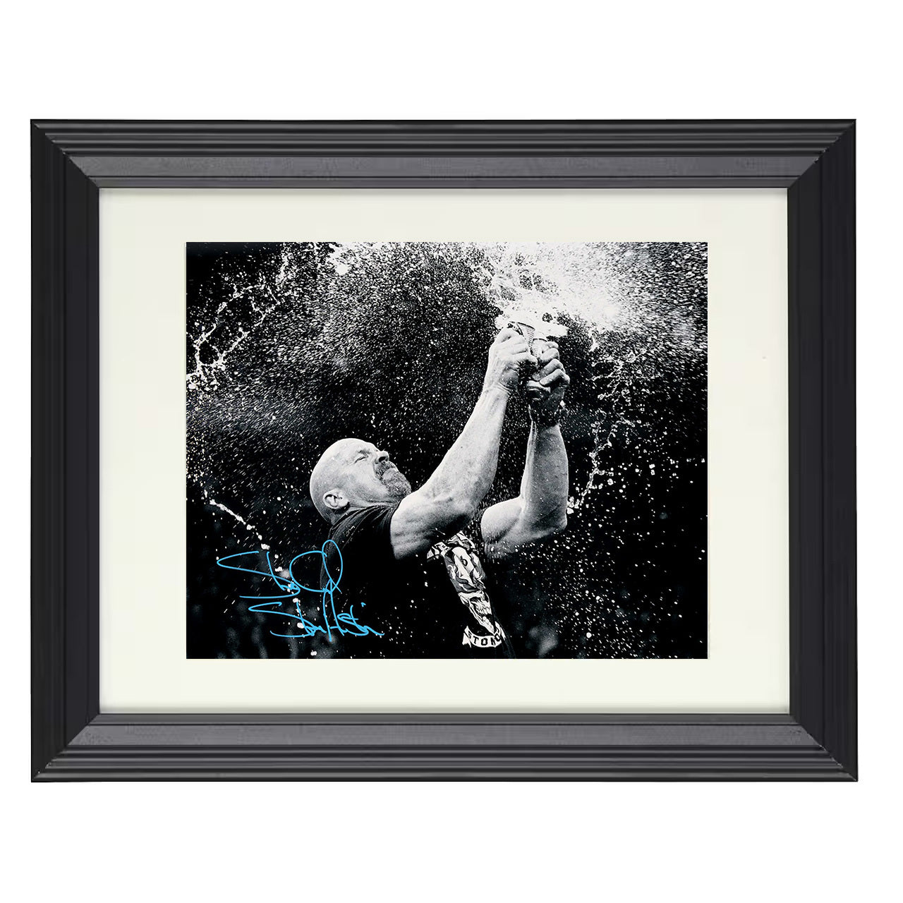 Stone Cold Steve Austin – Austin 3:16 Celebration 8x10 matted black framed wrestling wall art