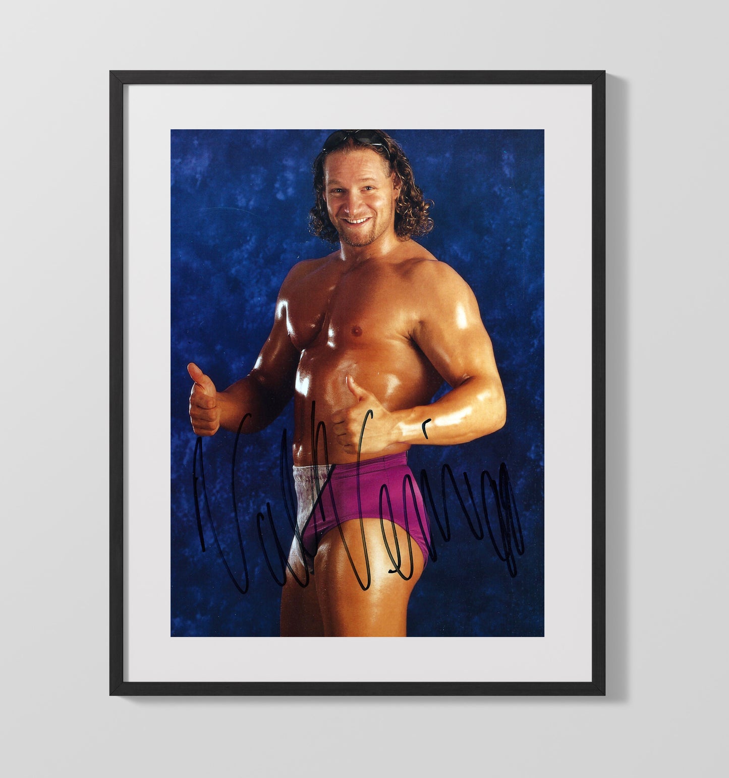 Val Venis - Attitude Era Portrait Wrestling Wall Art Gallery Frame wall art print – wrestling decor