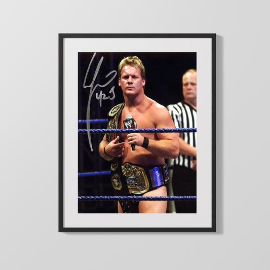 Wrestling Autograph Photo - Chris Jericho Y2J - Best in the World