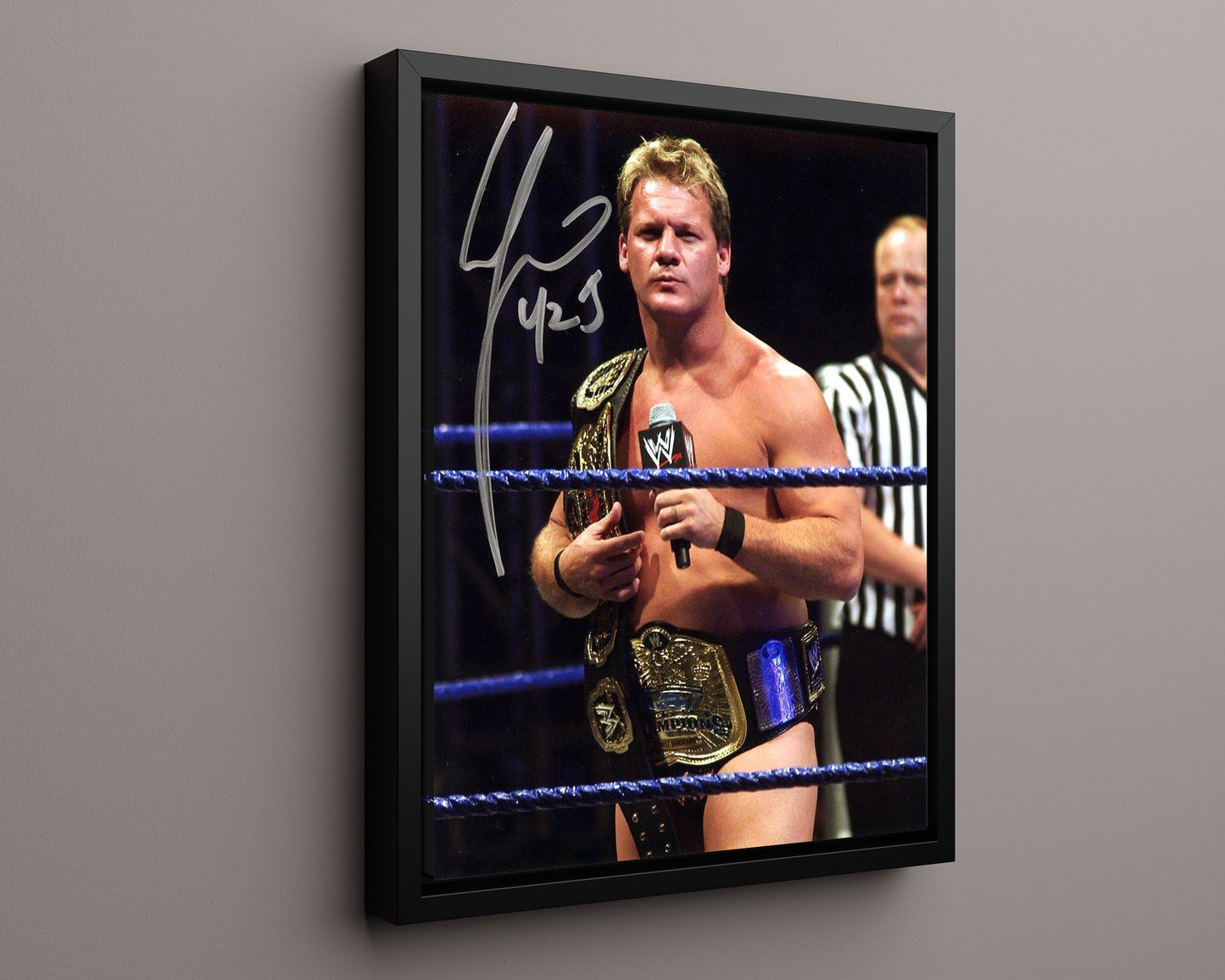 Wrestling Autograph Photo - Chris Jericho Y2J - Best in the World