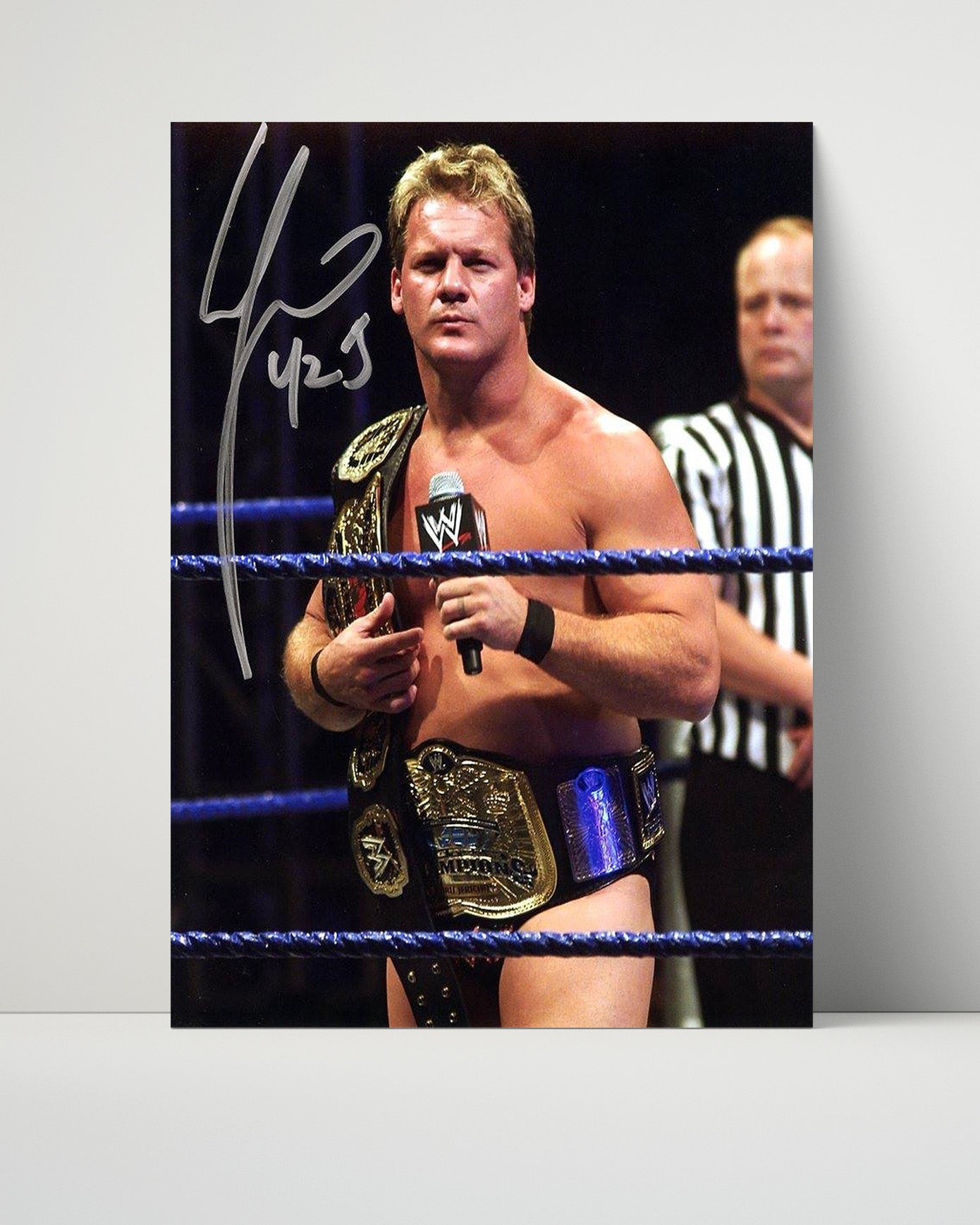Wrestling Autograph Photo - Chris Jericho Y2J - Best in the World