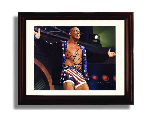 Wrestling Autograph Photo - Kurt Angle - It's True It's Damn True