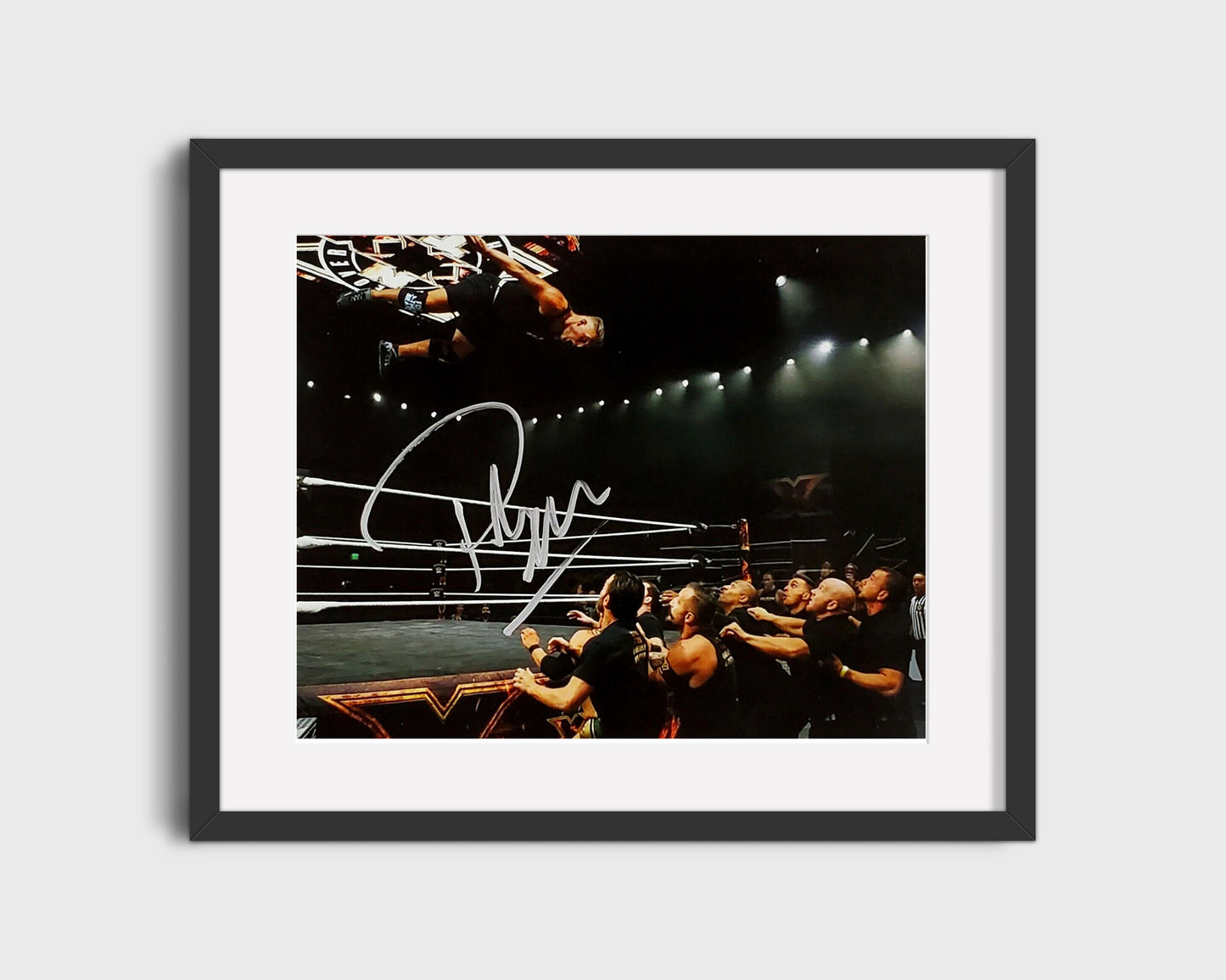 Wrestling Autograph Photo - Pat McAfee - From Mic to Mat