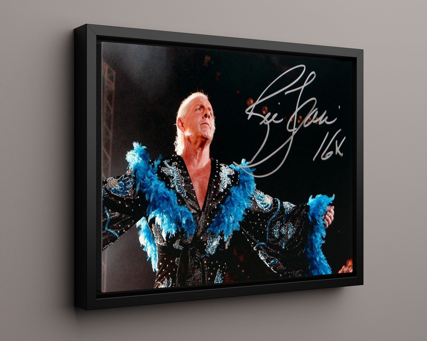 Wrestling Autograph Photo - Ric Flair - Stylin and Profilin