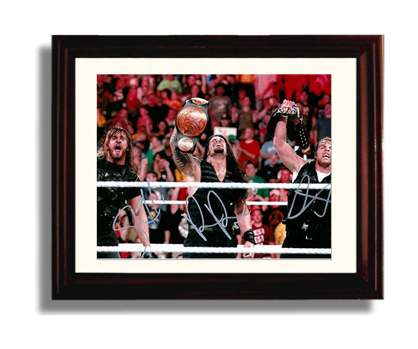 Wrestling Autograph Photo - The Shield - Believe in the Shield