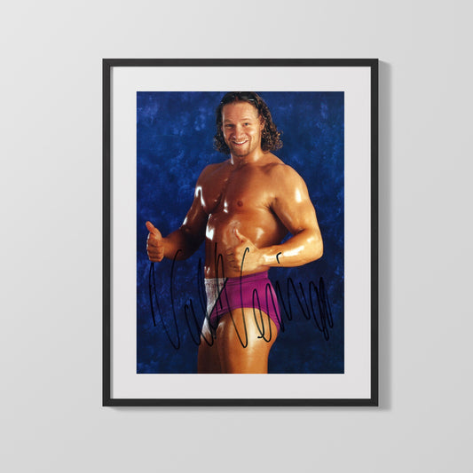 Wrestling Autograph Photo - Val Venis - Hello Ladies