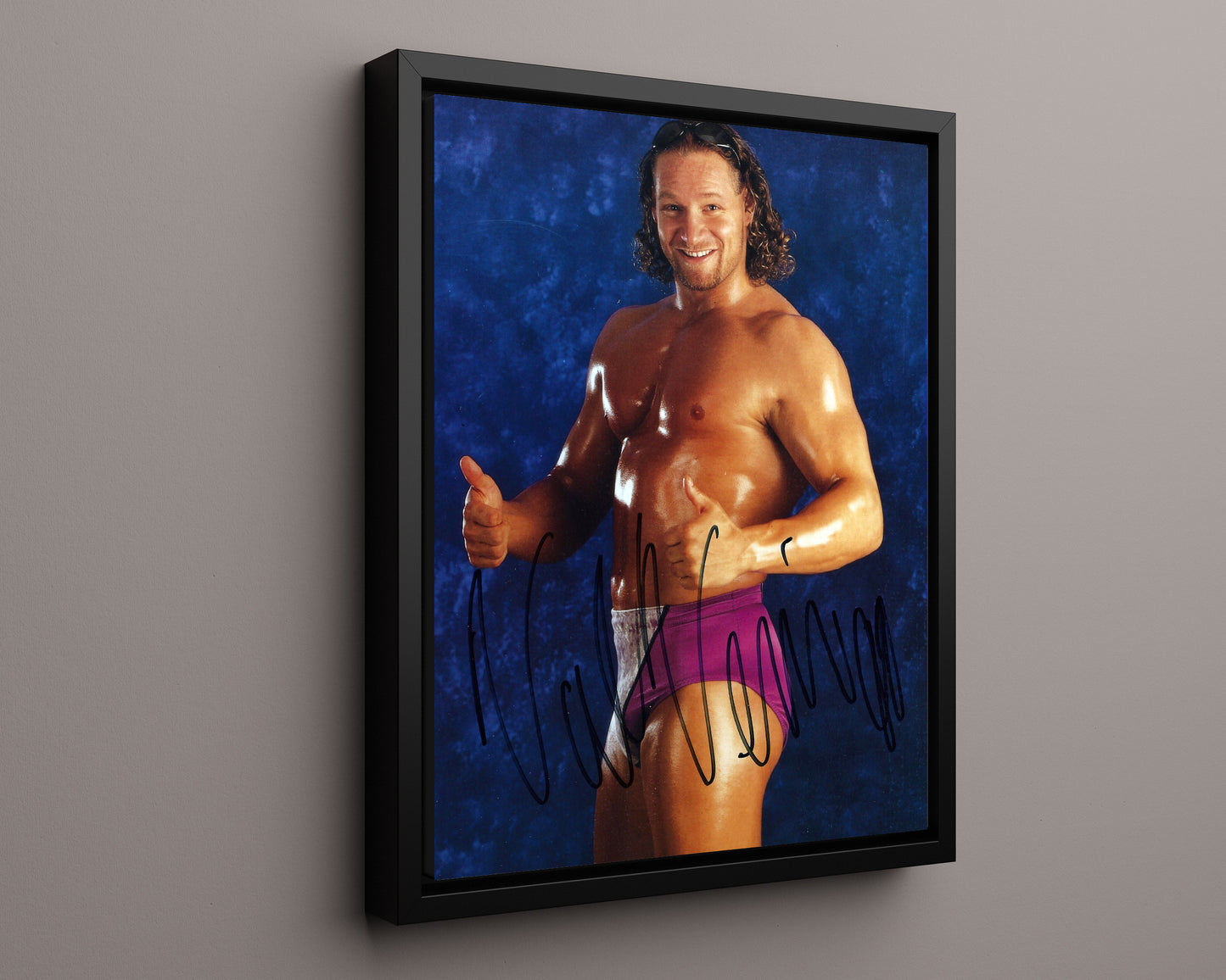 Wrestling Autograph Photo - Val Venis - Hello Ladies