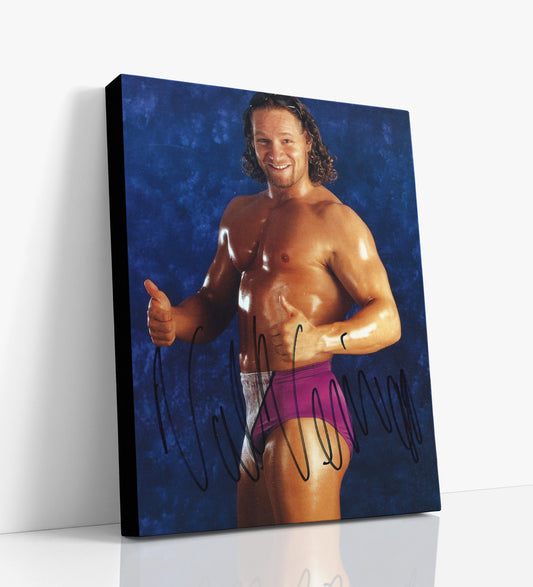 Wrestling Autograph Canvas - Val Venis - Hello Ladies
