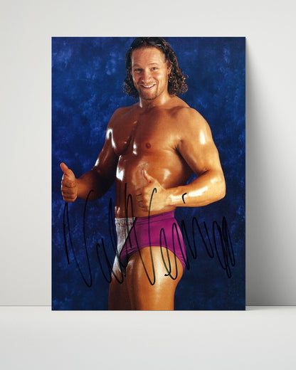 Wrestling Autograph Photo - Val Venis - Hello Ladies - Unframed