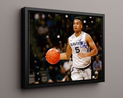 Xavier Autograph Print - Trevon Bluiett - Musketeer Marksman