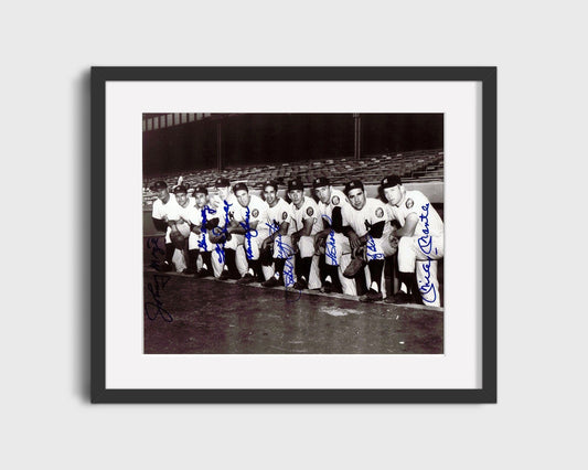 Yankees Autograph Print - 1977 World Series - Jubilation Jump