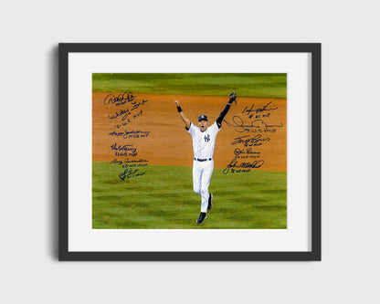 Yankees Autograph SI Print - 2009 Championship - A-Rod Signed Glory