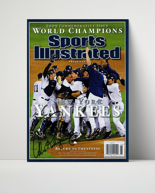 Yankees -Mariano Rivera - Dugout Bench - Signed Exit S&man - L&scape