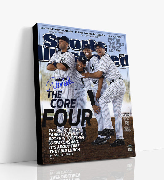Yankees Autograph SI Print - Core Four 2010 - Dynasty Legends