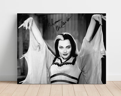 Yvonne DiCarlo - Lily Munster Glamour - Autograph Print Unframed