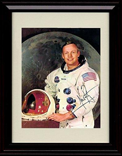 16x20 Framed Neil Armstrong Autograph Promo Print - vintageframedprints.com