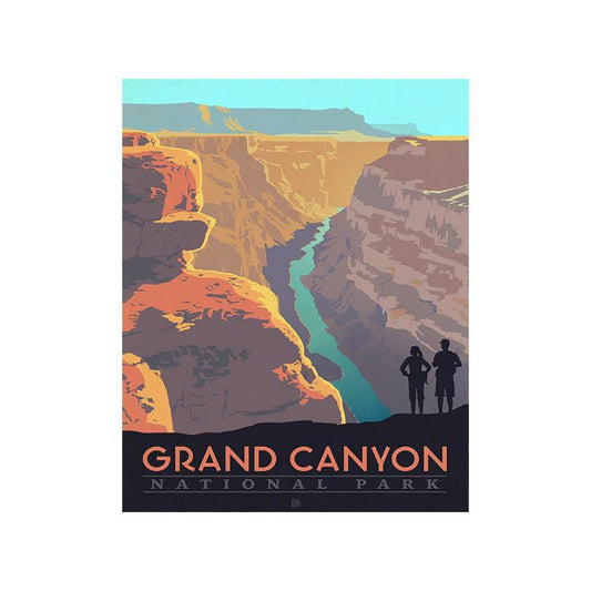 National Parks Poster Print: Grand Canyon National Park - vintageframedprints.com