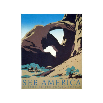 National Parks Poster Print: See America - Travel Bureau - vintageframedprints.com